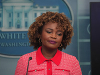 The White House Press Secretary briefs the press corps on Hurricane Milton preparations. The FEMA Administrator, Deanne Criswell, joins the...