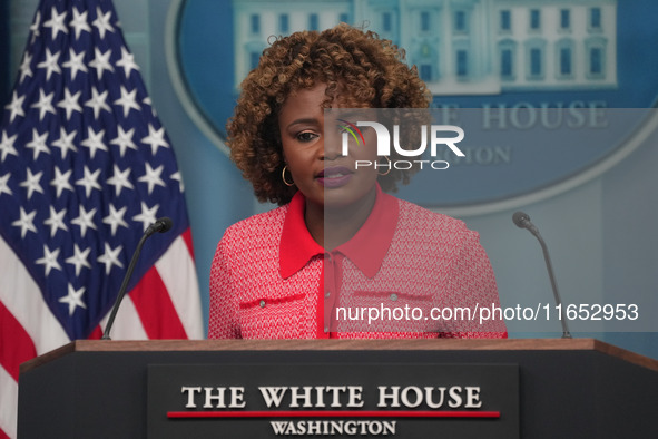 The White House Press Secretary briefs the press corps on Hurricane Milton preparations. The FEMA Administrator, Deanne Criswell, joins the...