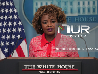 The White House Press Secretary briefs the press corps on Hurricane Milton preparations. The FEMA Administrator, Deanne Criswell, joins the...