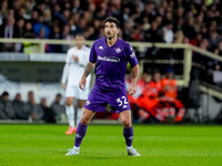 Danilo Cataldi of ACF Fiorentina during the Serie A Enilive match between ACF Fiorentina and AC Milan at Stadio Artemio Franchi on October 0...