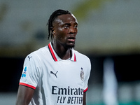 Tammy Abraham of AC Milan looks on during the Serie A Enilive match between ACF Fiorentina and AC Milan at Stadio Artemio Franchi on October...