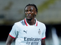 Tammy Abraham of AC Milan looks on during the Serie A Enilive match between ACF Fiorentina and AC Milan at Stadio Artemio Franchi on October...