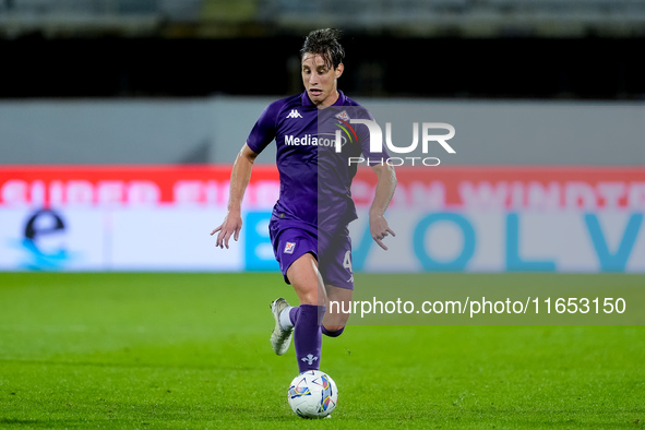 Edoardo Bove of ACF Fiorentina during the Serie A Enilive match between ACF Fiorentina and AC Milan at Stadio Artemio Franchi on October 06,...