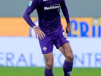 Luca Ranieri of ACF Fiorentina during the Serie A Enilive match between ACF Fiorentina and AC Milan at Stadio Artemio Franchi on October 06,...