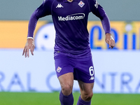 Luca Ranieri of ACF Fiorentina during the Serie A Enilive match between ACF Fiorentina and AC Milan at Stadio Artemio Franchi on October 06,...