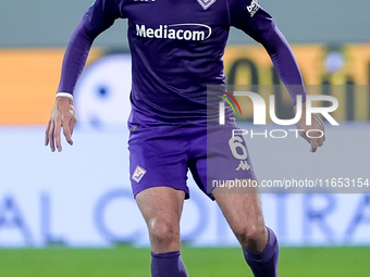 Luca Ranieri of ACF Fiorentina during the Serie A Enilive match between ACF Fiorentina and AC Milan at Stadio Artemio Franchi on October 06,...