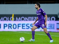 Yacine Adli of ACF Fiorentina during the Serie A Enilive match between ACF Fiorentina and AC Milan at Stadio Artemio Franchi on October 06,...