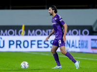 Yacine Adli of ACF Fiorentina during the Serie A Enilive match between ACF Fiorentina and AC Milan at Stadio Artemio Franchi on October 06,...