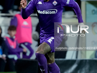 Dodo of ACF Fiorentina during the Serie A Enilive match between ACF Fiorentina and AC Milan at Stadio Artemio Franchi on October 06, 2024 in...