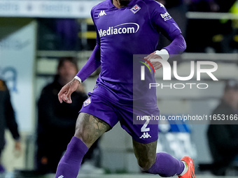 Dodo of ACF Fiorentina during the Serie A Enilive match between ACF Fiorentina and AC Milan at Stadio Artemio Franchi on October 06, 2024 in...