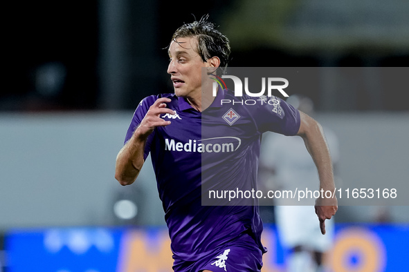 Edoardo Bove of ACF Fiorentina during the Serie A Enilive match between ACF Fiorentina and AC Milan at Stadio Artemio Franchi on October 06,...