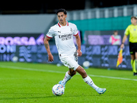 Tijjani Reijnders of AC Milan during the Serie A Enilive match between ACF Fiorentina and AC Milan at Stadio Artemio Franchi on October 06,...