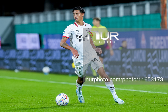 Tijjani Reijnders of AC Milan during the Serie A Enilive match between ACF Fiorentina and AC Milan at Stadio Artemio Franchi on October 06,...