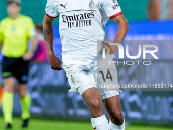 Tijjani Reijnders of AC Milan during the Serie A Enilive match between ACF Fiorentina and AC Milan at Stadio Artemio Franchi on October 06,...