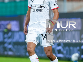 Tijjani Reijnders of AC Milan during the Serie A Enilive match between ACF Fiorentina and AC Milan at Stadio Artemio Franchi on October 06,...