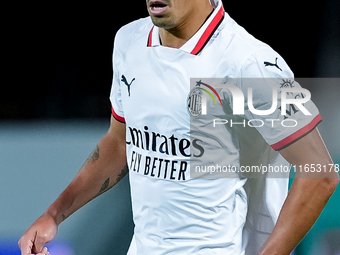 Tijjani Reijnders of AC Milan during the Serie A Enilive match between ACF Fiorentina and AC Milan at Stadio Artemio Franchi on October 06,...