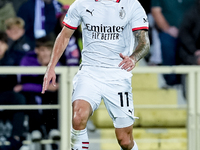 Christian Pulisic of AC Milan during the Serie A Enilive match between ACF Fiorentina and AC Milan at Stadio Artemio Franchi on October 06,...