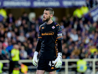 David De Gea of ACF Fiorentina during the Serie A Enilive match between ACF Fiorentina and AC Milan at Stadio Artemio Franchi on October 06,...