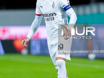 Theo Hernandez of AC Milan during the Serie A Enilive match between ACF Fiorentina and AC Milan at Stadio Artemio Franchi on October 06, 202...