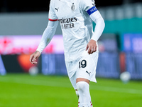 Theo Hernandez of AC Milan during the Serie A Enilive match between ACF Fiorentina and AC Milan at Stadio Artemio Franchi on October 06, 202...