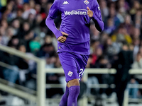 Amir Richardson of ACF Fiorentina during the Serie A Enilive match between ACF Fiorentina and AC Milan at Stadio Artemio Franchi on October...