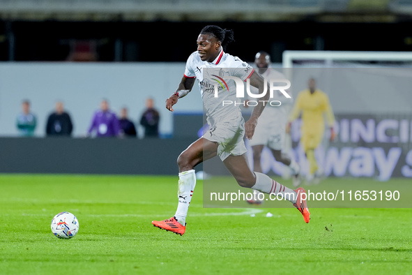 Rafael Leao of AC Milan during the Serie A Enilive match between ACF Fiorentina and AC Milan at Stadio Artemio Franchi on October 06, 2024 i...