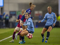 Jill Roord, number 10 of Manchester City W.F.C., is in action during the UEFA Women's Champions League Group D match between Manchester City...