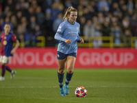 Lauren Hemp #11 of Manchester City W.F.C. participates in the UEFA Women's Champions League Group D match between Manchester City and FC Bar...