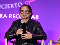 Chacho Gaytan attends a press conference to promote Coco in concert: a party to remember at Hotel St. Regis in Mexico City, Mexico, on Octob...