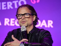 Chacho Gaytan attends a press conference to promote Coco in concert: a party to remember at Hotel St. Regis in Mexico City, Mexico, on Octob...