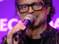 Chacho Gaytan attends a press conference to promote Coco in concert: a party to remember at Hotel St. Regis in Mexico City, Mexico, on Octob...