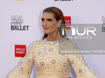 Brooke Shields attends the New York City Ballet 2024 Fall Fashion Gala at David H. Koch Theater at Lincoln Center in New York, New York, USA...