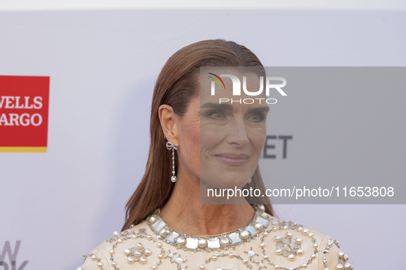 Brooke Shields attends the New York City Ballet 2024 Fall Fashion Gala at David H. Koch Theater at Lincoln Center in New York, New York, USA...