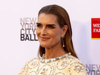 Brooke Shields attends the New York City Ballet 2024 Fall Fashion Gala at David H. Koch Theater at Lincoln Center in New York, New York, USA...