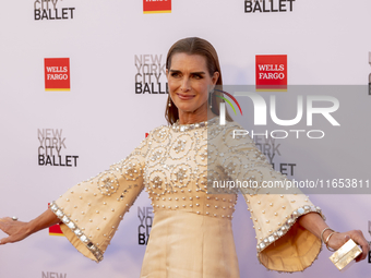 Brooke Shields attends the New York City Ballet 2024 Fall Fashion Gala at David H. Koch Theater at Lincoln Center in New York, New York, USA...