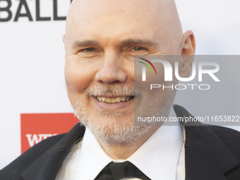 Billy Corgan and Chloe Mendel Corgan attend the New York City Ballet 2024 Fall Fashion Gala at David H. Koch Theater at Lincoln Center in Ne...