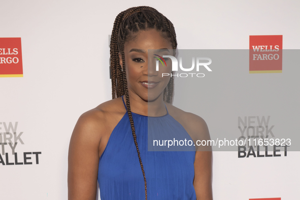 Tiffany Haddish attends the New York City Ballet 2024 Fall Fashion Gala at David H. Koch Theater at Lincoln Center in New York, USA, on Octo...