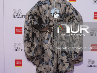 Laverne Cox attends the New York City Ballet 2024 Fall Fashion Gala at David H. Koch Theater at Lincoln Center in New York, USA, on October...