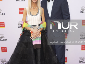 Zanna Roberts Rassi and Mazdack Rassi attend the New York City Ballet 2024 Fall Fashion Gala at David H. Koch Theater at Lincoln Center in N...