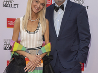 Zanna Roberts Rassi and Mazdack Rassi attend the New York City Ballet 2024 Fall Fashion Gala at David H. Koch Theater at Lincoln Center in N...