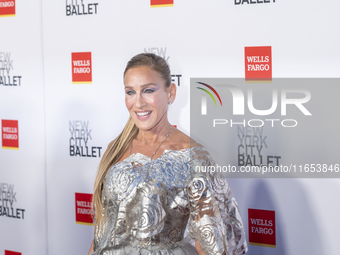 Sarah Jessica Parker attends the New York City Ballet 2024 Fall Fashion Gala at David H. Koch Theater at Lincoln Center in New York, USA, on...