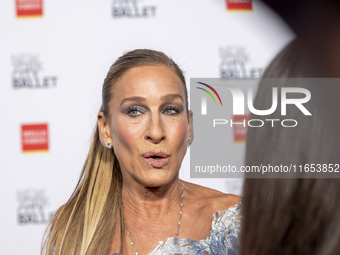 Sarah Jessica Parker attends the New York City Ballet 2024 Fall Fashion Gala at David H. Koch Theater at Lincoln Center in New York, USA, on...