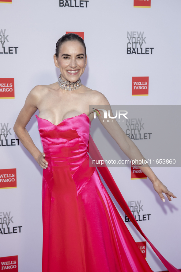 Abigail Simon attends the New York City Ballet 2024 Fall Fashion Gala at David H. Koch Theater at Lincoln Center in New York, New York, USA,...