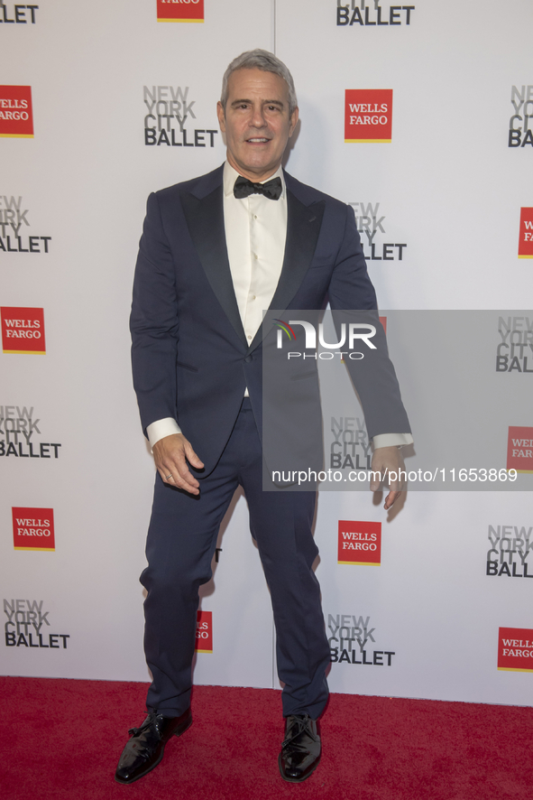 Andy Cohen attends the New York City Ballet 2024 Fall Fashion Gala at David H. Koch Theater at Lincoln Center in New York, New York, USA, on...