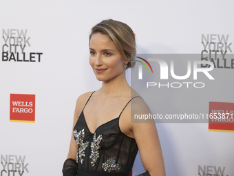 Dianna Agron attends the New York City Ballet 2024 Fall Fashion Gala at David H. Koch Theater at Lincoln Center in New York, New York, USA,...