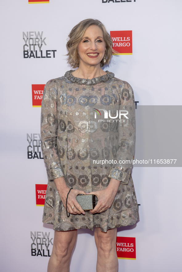 Wendy Whelan attends the New York City Ballet 2024 Fall Fashion Gala at David H. Koch Theater at Lincoln Center in New York, USA, on October...