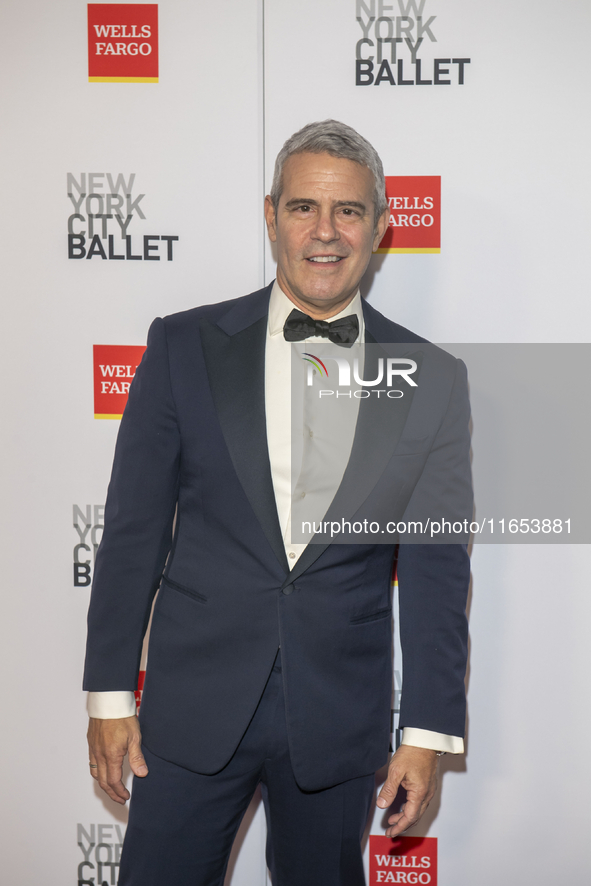 Andy Cohen attends the New York City Ballet 2024 Fall Fashion Gala at David H. Koch Theater at Lincoln Center in New York, New York, USA, on...