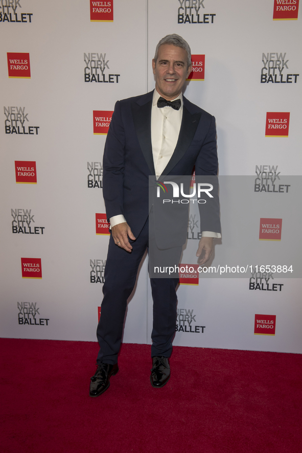 Andy Cohen attends the New York City Ballet 2024 Fall Fashion Gala at David H. Koch Theater at Lincoln Center in New York, New York, USA, on...