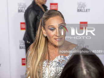 Sarah Jessica Parker attends the New York City Ballet 2024 Fall Fashion Gala at David H. Koch Theater at Lincoln Center in New York, USA, on...