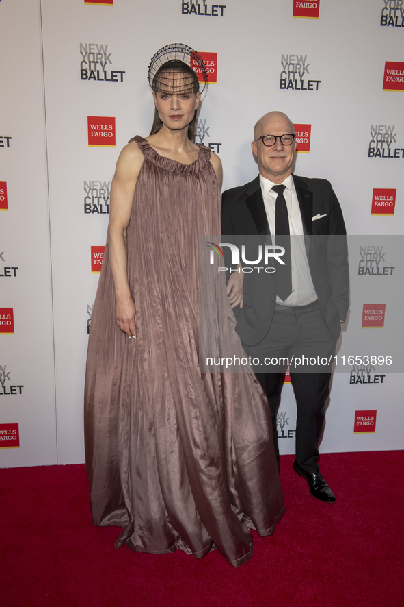 Jordan Roth and Richie Jackson attend the New York City Ballet 2024 Fall Fashion Gala at David H. Koch Theater at Lincoln Center in New York...